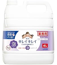 Amazon.co.jp: 【業務用 大容量】キレイキレイ 薬用 泡ハンドソープ 4L