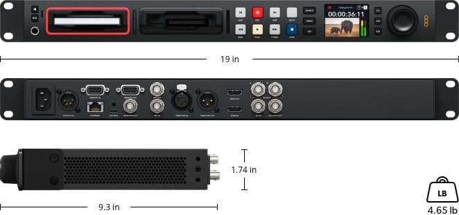Amazon.com: Blackmagic Design HyperDeck Studio HD Pro Recorder