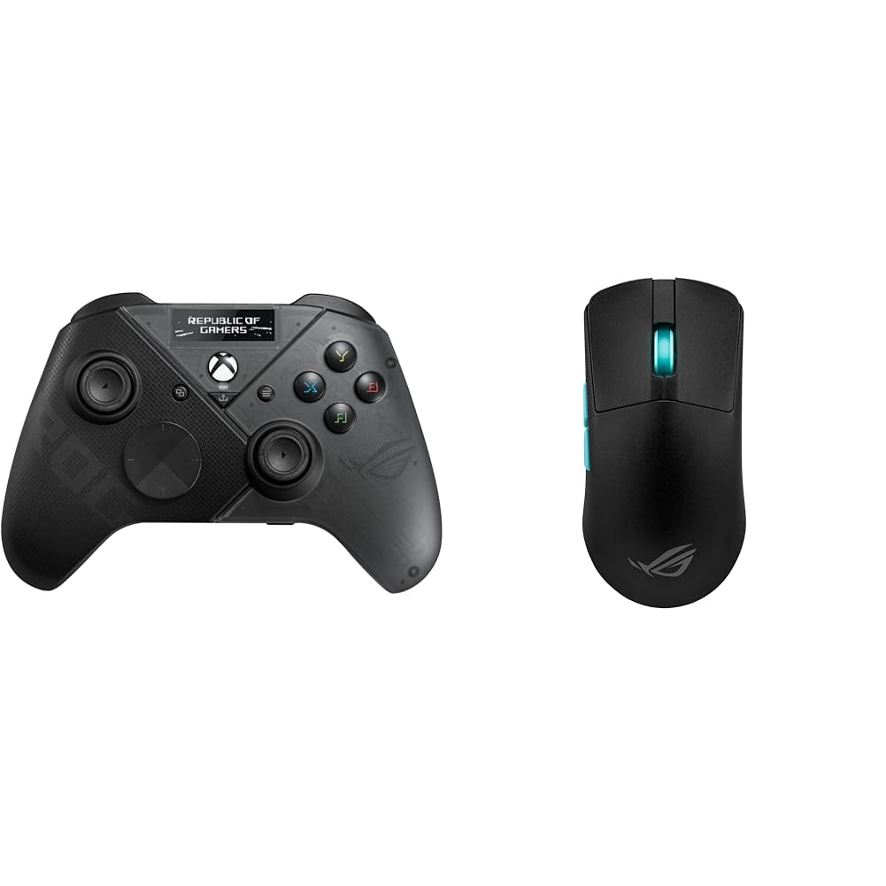 Amazon.com: ASUS ROG Raikiri Pro Controller & Harpe Ace Aim Lab