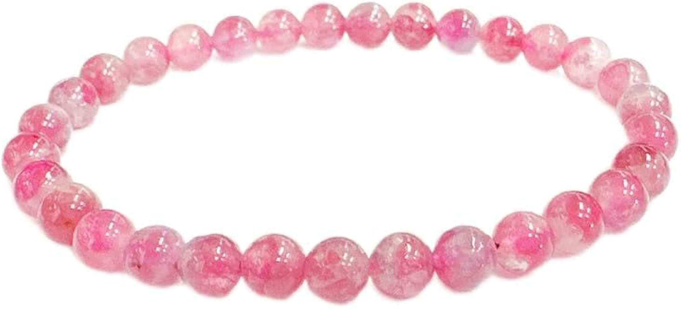 Amazon | ピンクトルマリン ブレスレット 電気石 トルマリン 天然石