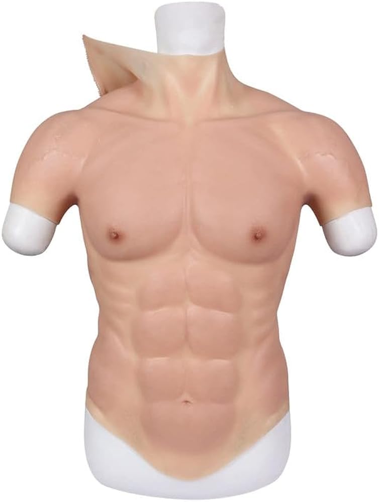 Amazon.co.jp: [ROANYER] シリコン筋肉スーツ 偽筋肉 コスプレ用