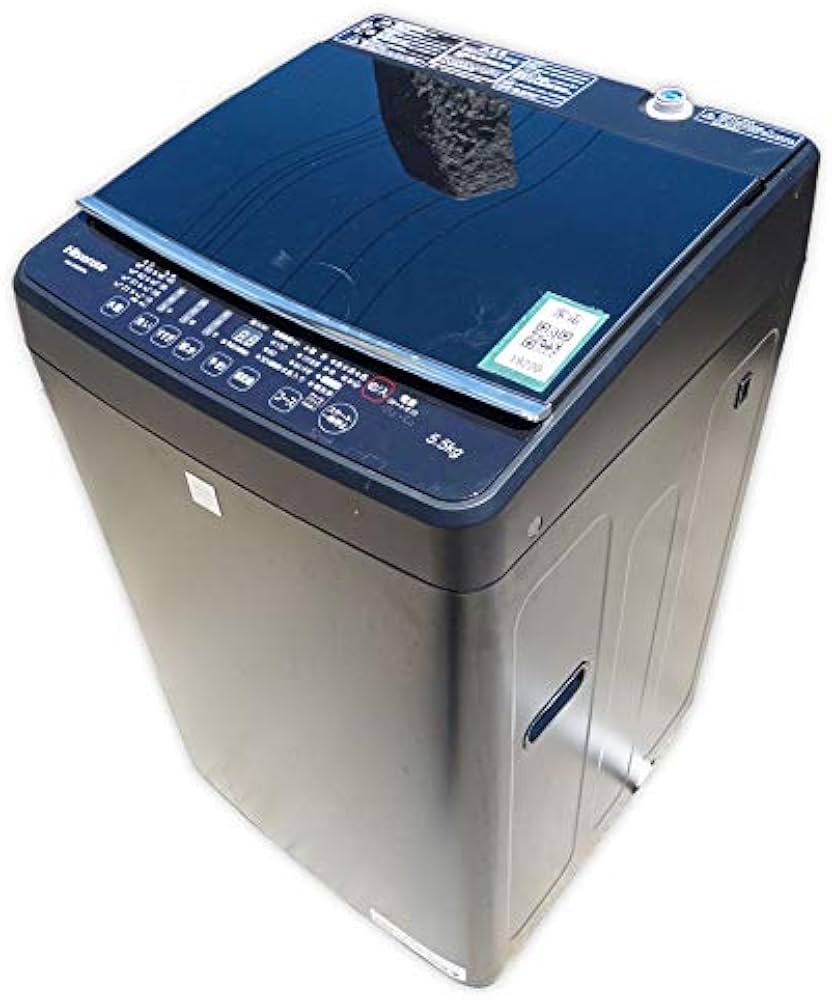 Amazon.co.jp: ハイセンス 5．5kg全自動洗濯機 keyword マットブラック
