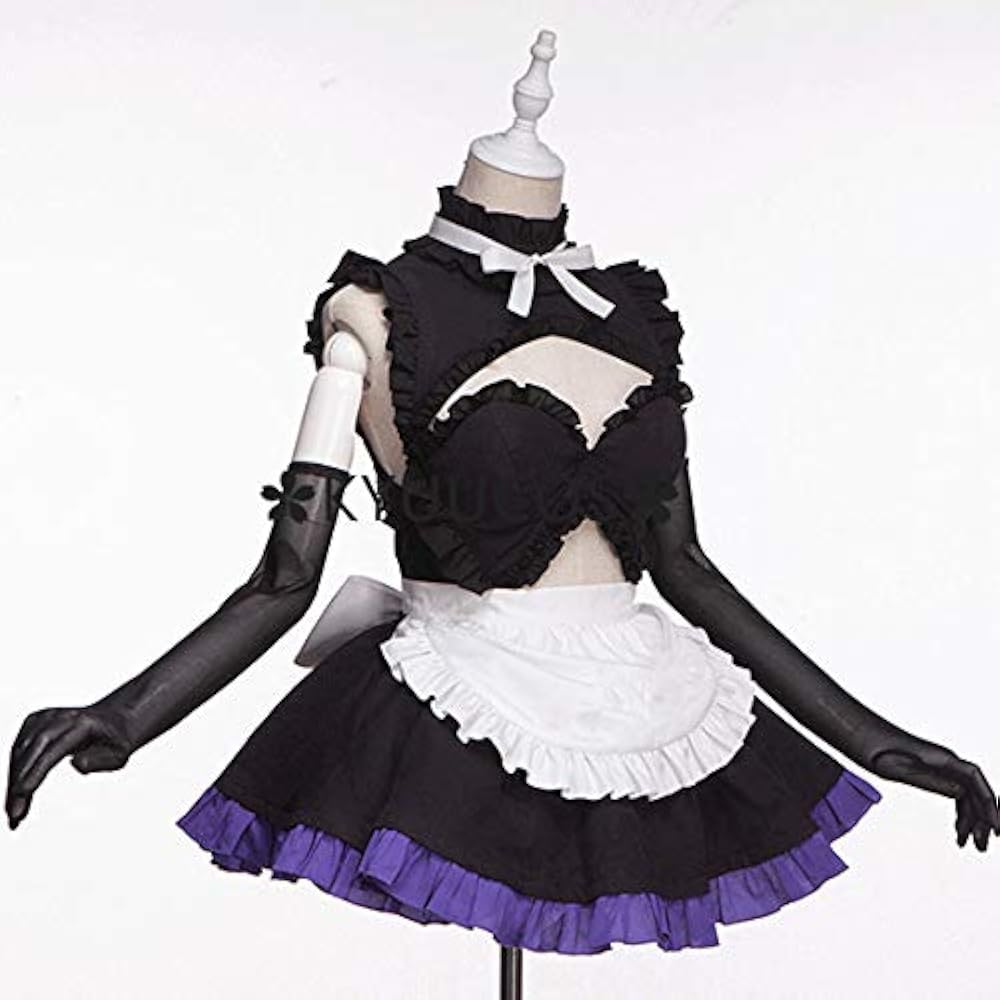 Amazon.co.jp: [KYUUCOS] FGO マシュ・キリエライト メイド服 コスプレ