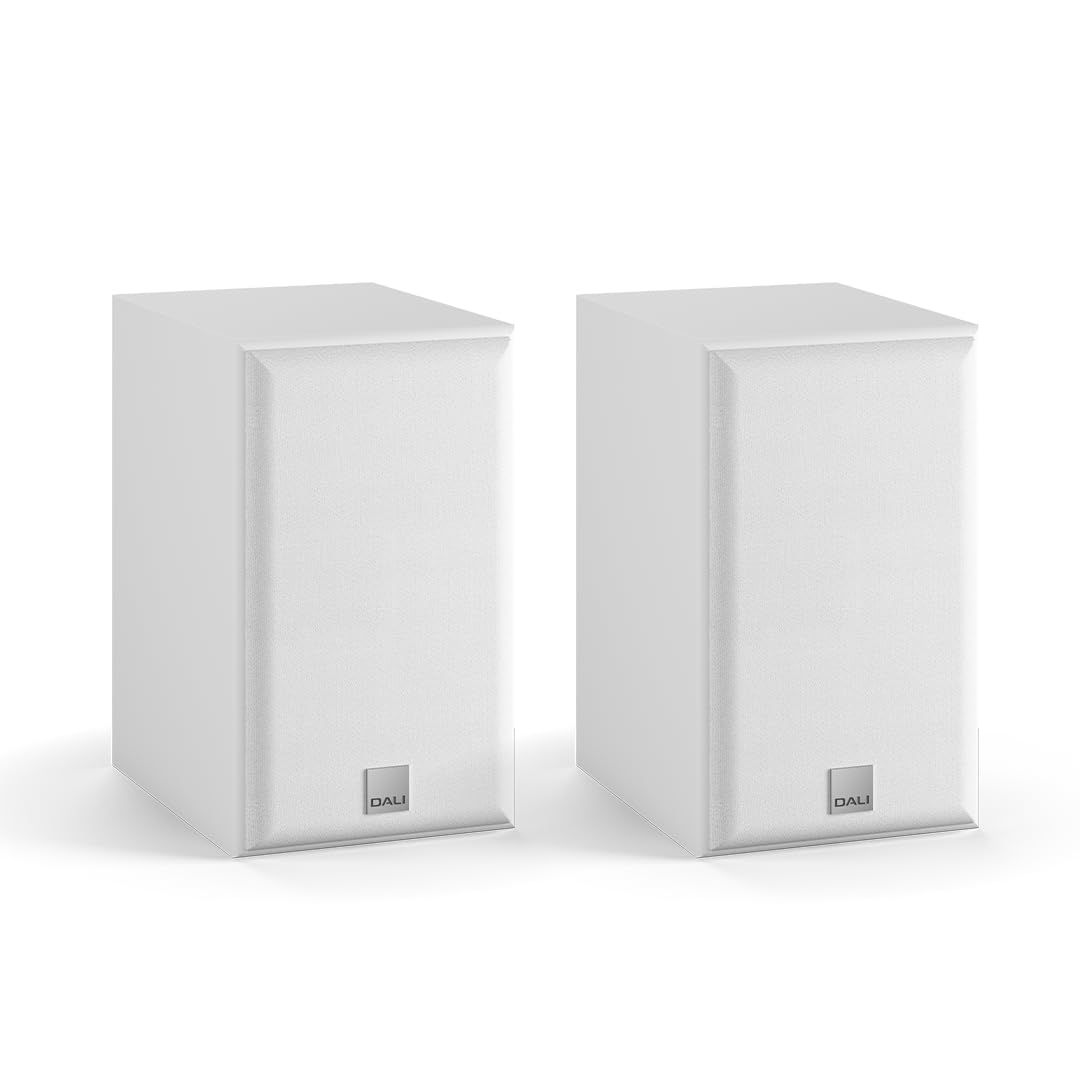 Amazon.com: DALI Spektor 2 Bookshelf Speakers - White (Pair