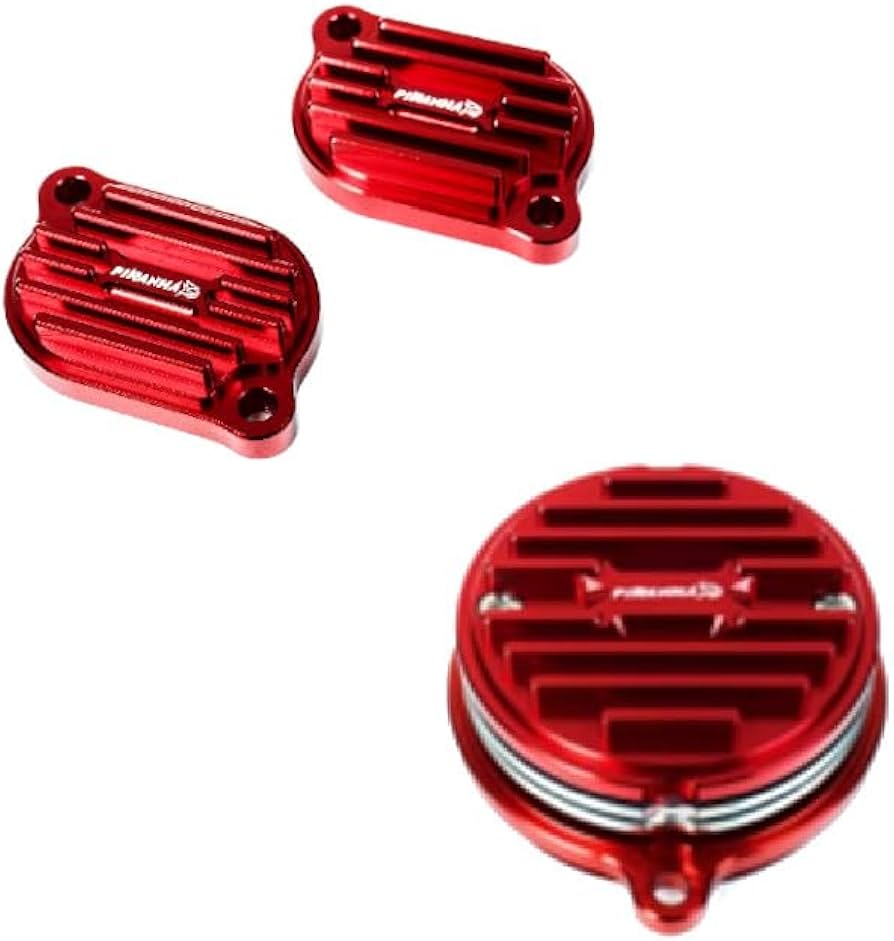 Amazon | 放熱 サイドカバー タペットカバー セット CNC アルミ切削