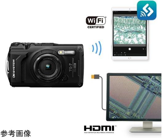 Amazon | マイクロネット 顕微鏡用デジカメ撮影システム OM SYSTEM TG