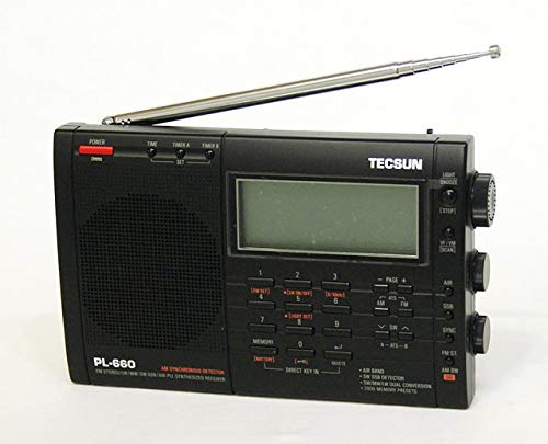 Amazon.co.jp: TECSUN テックサン PL-660 ブラック FM STEREO/LW/MW/SW