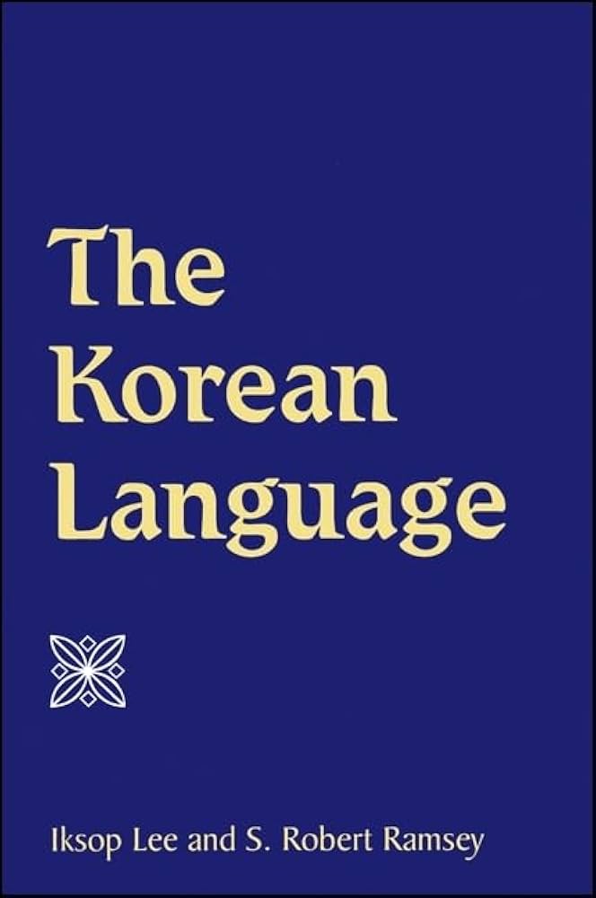 Amazon.com: The Korean Language (Korean Studies): 9780791448328