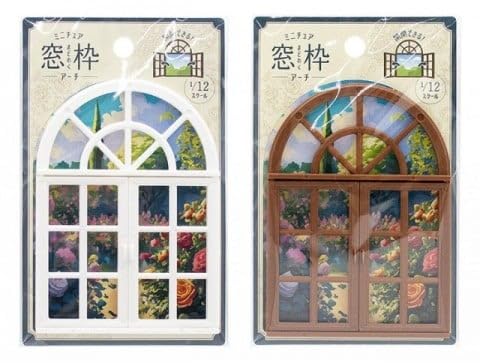 Amazon.co.jp: No.3315 ミニチュア 窓枠 アーチ 【まとめ買い180個