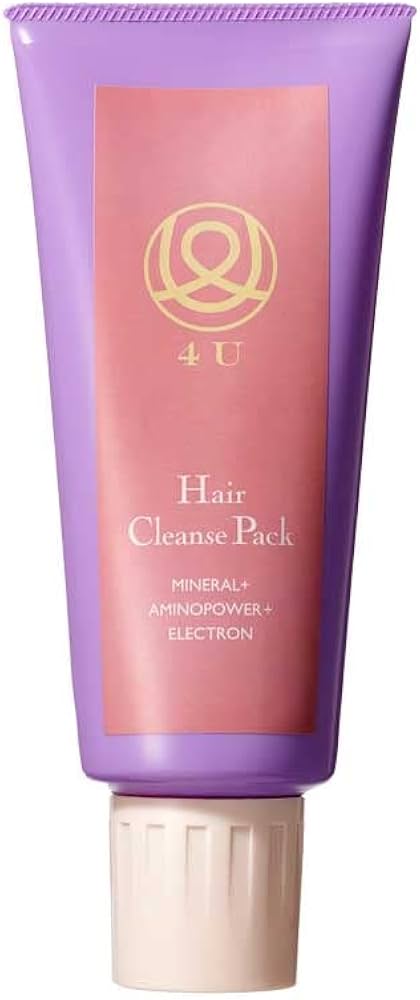 Amazon | ヘアクレンズパック 4U 日本製 ノンシリコンシャンプー