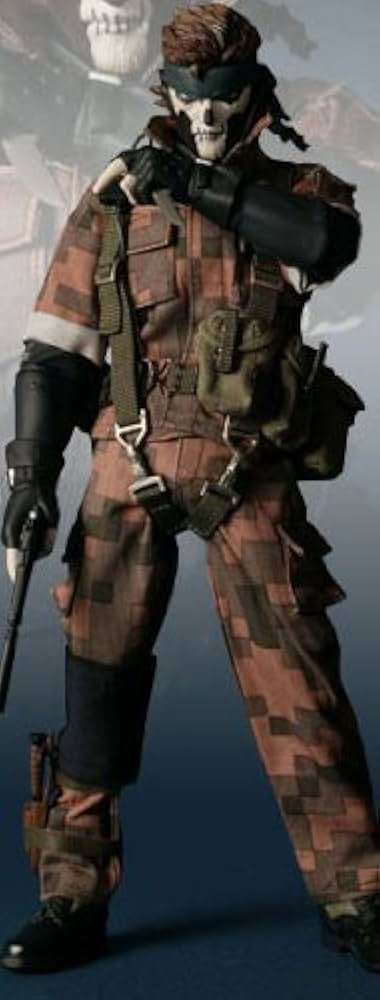 Amazon | RAH MGS3 スネーク Naked Snake SQUARES CAMOUFLAGE Ver