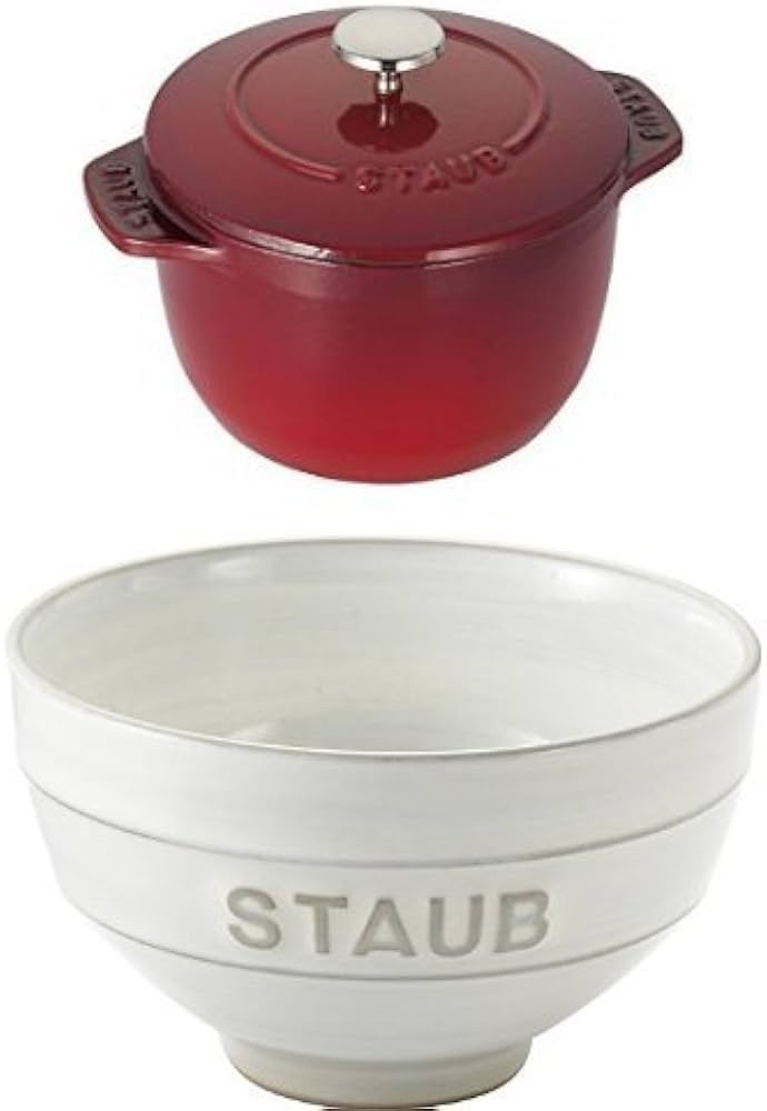 ゆたか】ストウブ ラ・ココットde gohan S チェリー STAUB／ラ