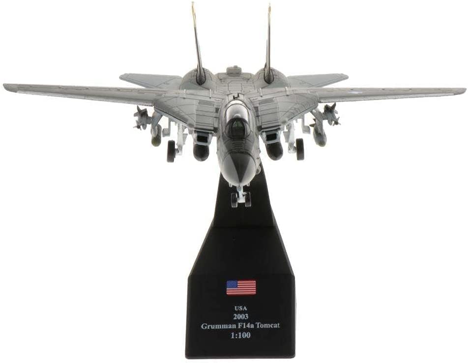 Amazon | 1/100 アメリカ F-14トムキャット 戦闘機 ダイキャスト