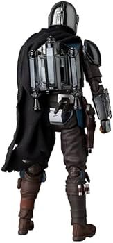 Amazon.com: MAFEX No. 256 THE MANDALORIAN CHROME Ver. Total Height