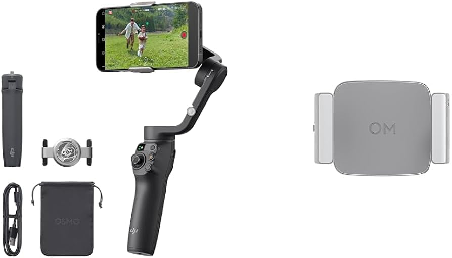 DJI OSMO Mobile 6 Smartphone Gimbal, 3-Axis Stabilization, Built