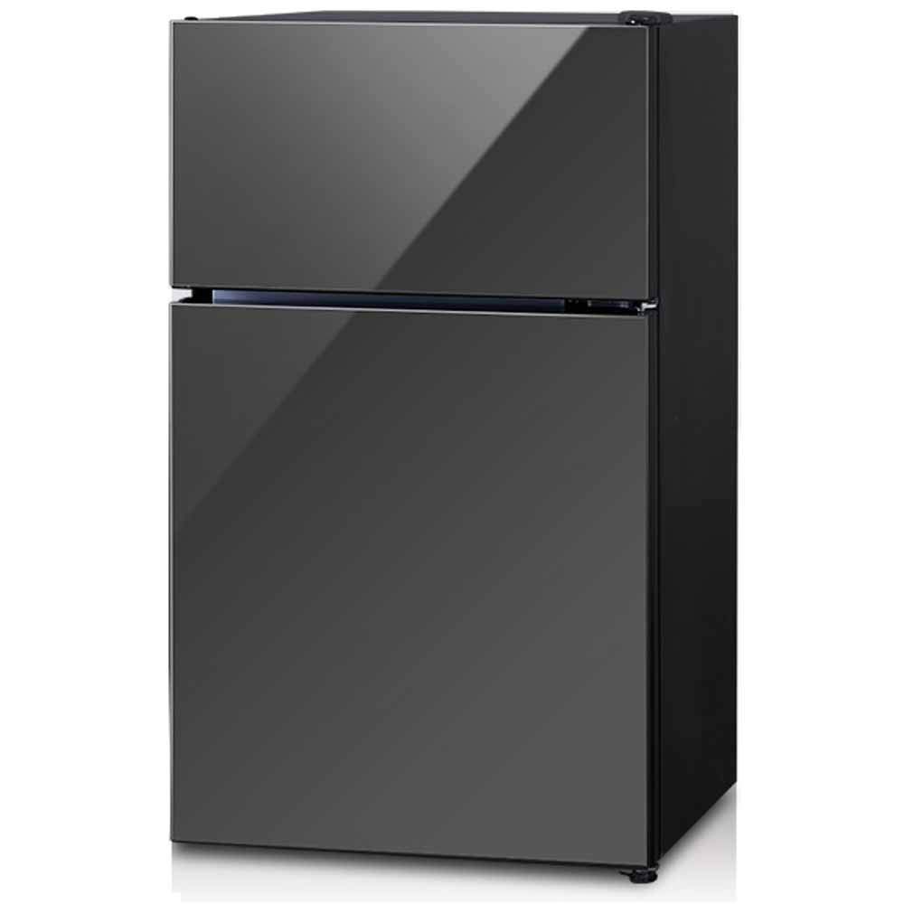 Amazon.co.jp: アイリスプラザ 冷蔵庫 81L 小型 右開き ミラーガラス