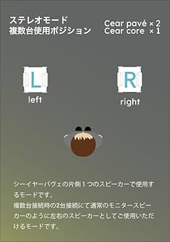 Amazon | Cear core（シーイヤーコア）【Cear pavé接続用