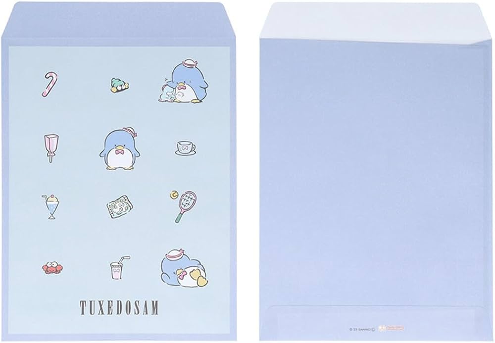 Amazon | サンスター文具 サンリオ 封筒 セット レトロサンリオ