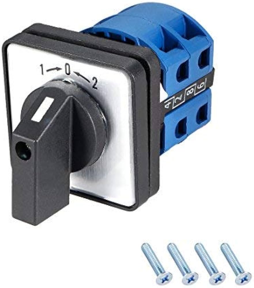 Amazon.co.jp: 切り替えスイッチ3ポジションロータリーセレクターカム