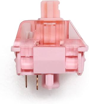 Amazon.com: KPREPUBLIC LCET Pink Quees Switch RGB Tactile 58g