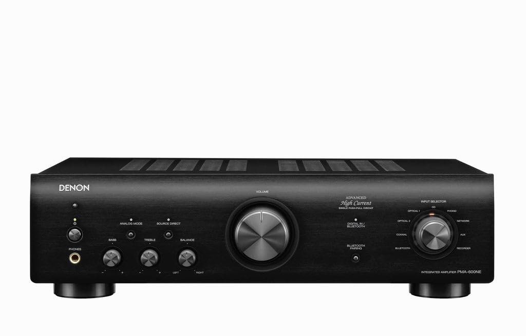 Amazon.com: Denon PMA-600NE Bluetooth Stereo Amplifier | 2 Channel