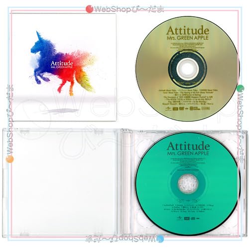 Amazon.co.jp: Mrs. GREEN APPLE Attitude(初回限定盤)/[CD+DVD]◇B