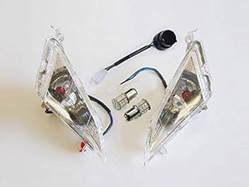 Amazon | ヤマハ対応 マジェスティ-2/C フロントウインカーSet(橙