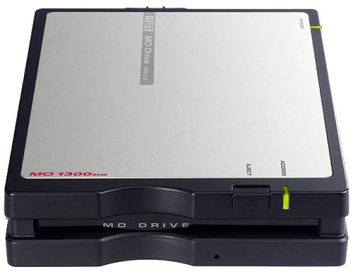 Amazon | I-O DATA MOC2-U1.3R USB2.0/1.1対応 コンパクトMOドライブ