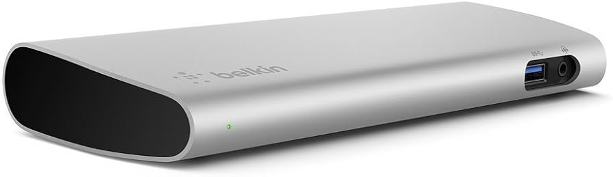 Amazon.co.jp: BELKIN (ベルキン) Thunderbolt 3 Express Dock HD (0.5