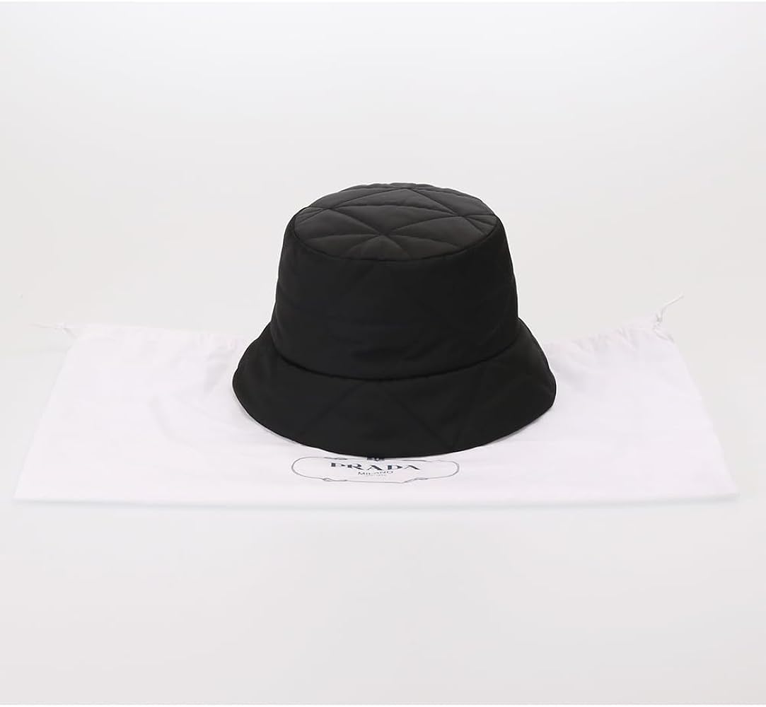 Amazon | [Prada] [プラダ] バケットハット 無地 Re-Nylon 帽子 ハット
