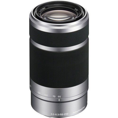 Amazon.com : Sony E 55-210mm (SEL55210) F4.5-6.3 OSS Lens for Sony
