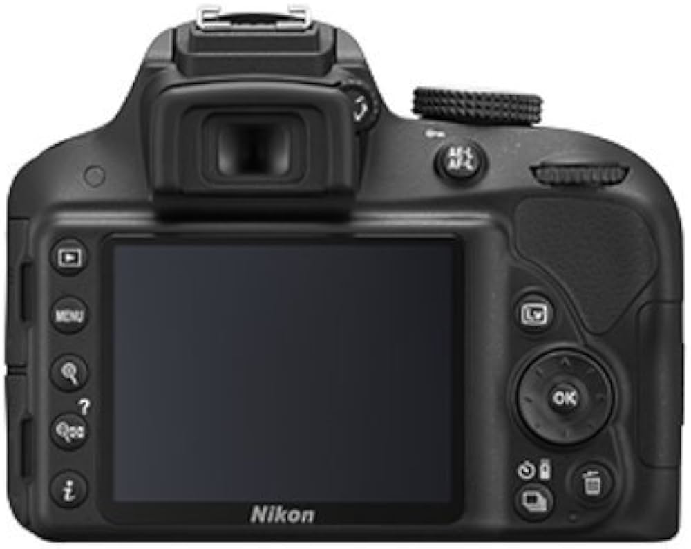 Buy Nikon D3300 24.2MP Digital SLR Camera, Black with AF-P DX