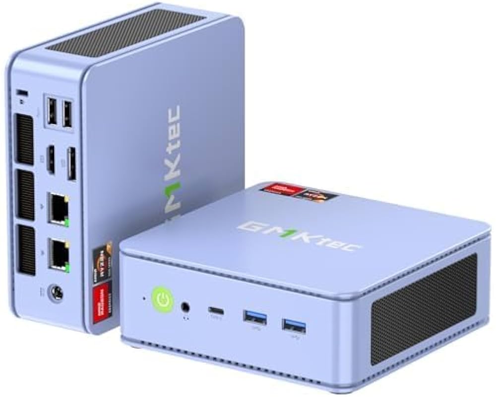 GMKtec Nucbox M5 Plus Gaming Mini PC - AMD Ryzen 7 5825U Mini