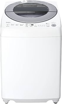 Amazon | シャープ 洗濯機 ES-GV8F-S穴なし槽 インバーター搭載