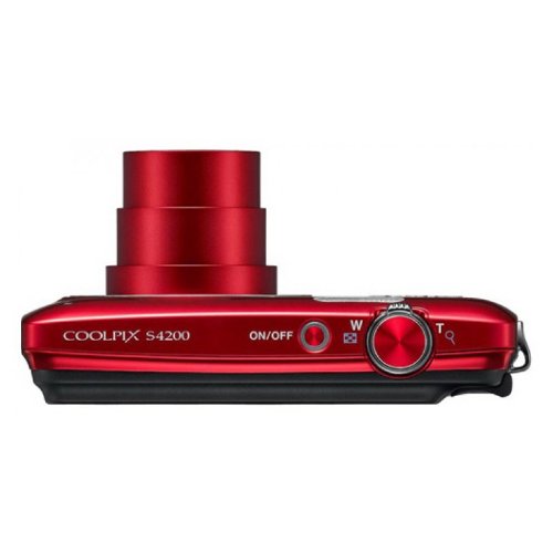 Amazon.com : Nikon COOLPIX S4200 16.0 MP Digital Camera (Red