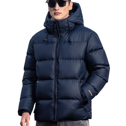 ZVX Duck Down Jackets For Men,Mens Puffer Jacket For Cold