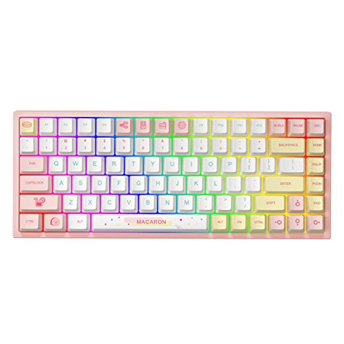 Amazon | YUNZII YZ84 人気キーボード ワイヤレス メカニカル ホット