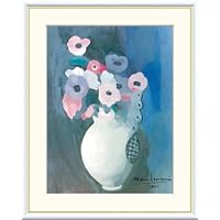 Amazon｜バラの女 マリー・ローランサン 42× 52㎝ F6 J1-175 額入り