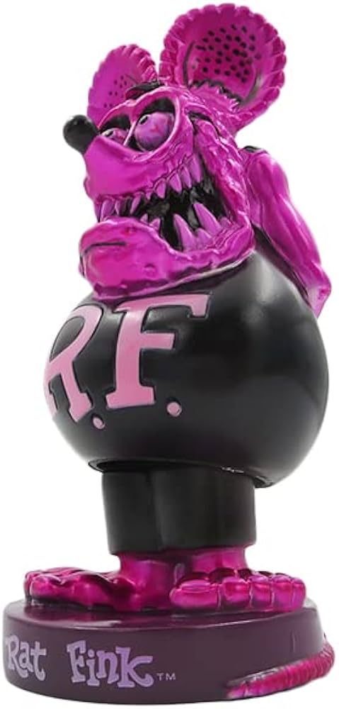 Amazon.co.jp: RAT FINK メタリックラットフィンク レッド ボビング