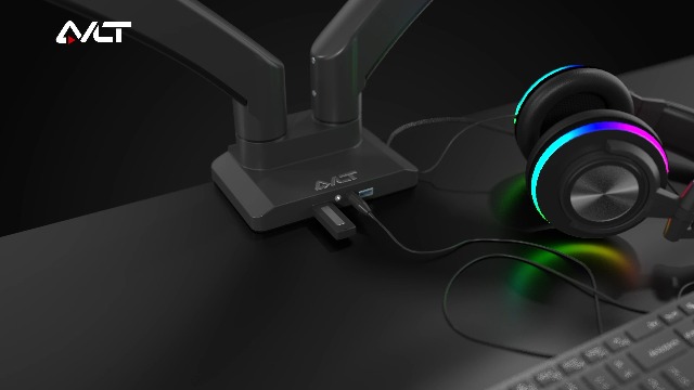 Amazon.co.jp: AVLT モニターアーム 2画面 13~43インチ2画面対応 耐