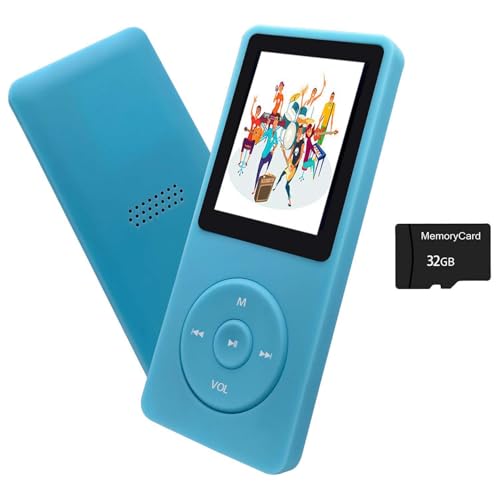 Amazon.co.jp: MP3プレーヤー 32GB スピーカーイヤホン付き ポータブル