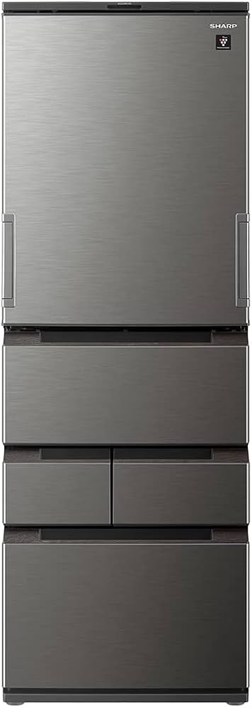 Amazon | シャープ(SHARP) 冷蔵庫 幅65.0cm 457L SJ-MW46K-H プラズマ