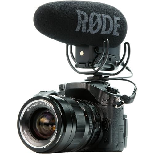 Amazon.com : Rode VideoMic Pro+ Camera-Mount Shotgun Microphone