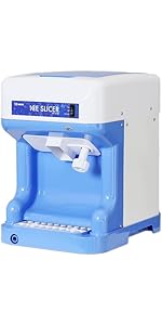 Amazon | HAIGE(ハイガー) かき氷機 電動 業務用 ふわふわ 台湾風 半