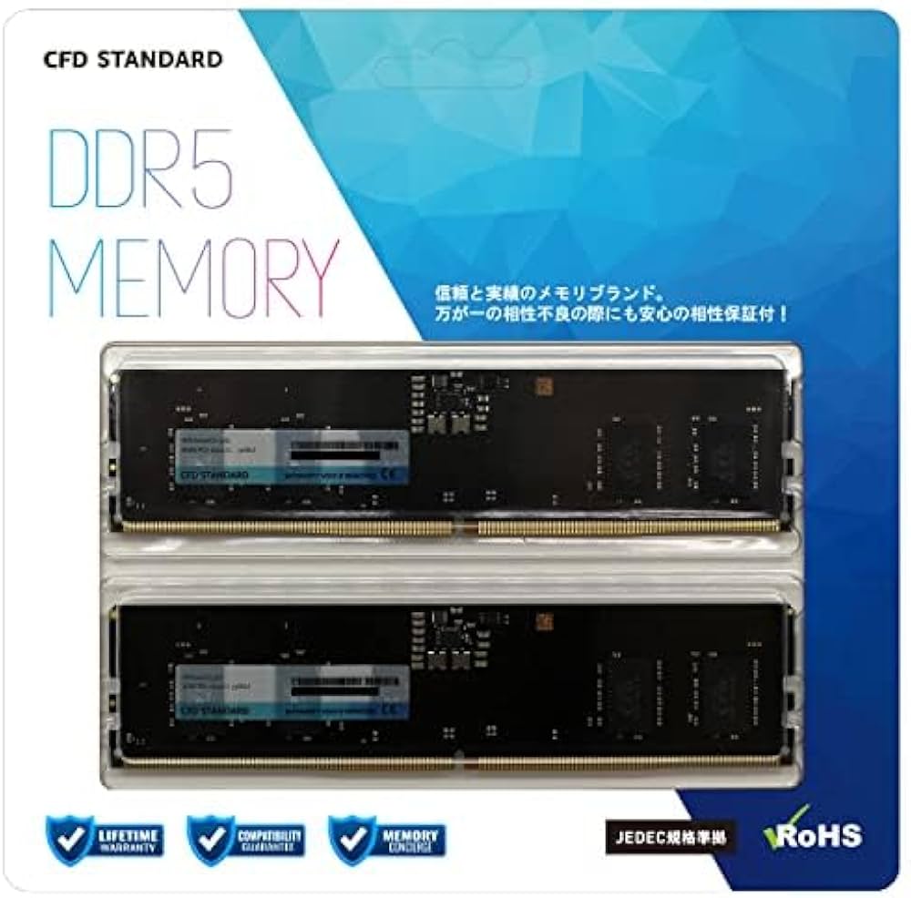 Amazon | CFD販売 デスクトップPC用メモリ DDR5-5200 (PC5-31200) 16GB