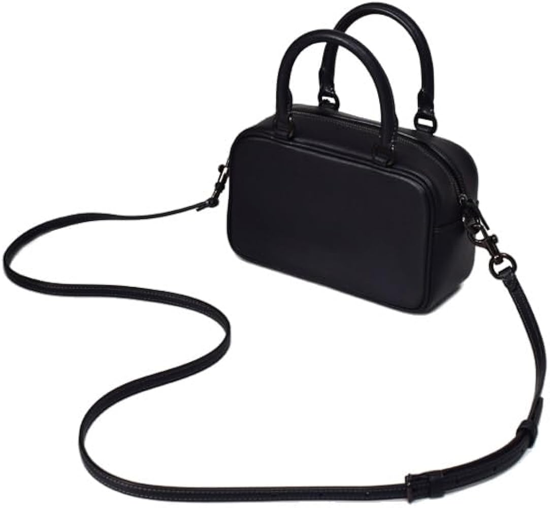 Amazon | [コーチ] バッグ スムースレザー ミニ ロゴ サッチェル 2WAY