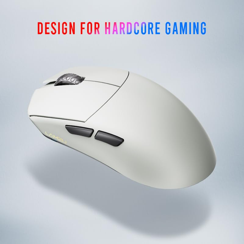 Amazon.co.jp: Lamzu Maya ゲーミングマウス White 軽量45g 26000DPI