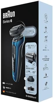 Amazon | 【P＆G】ブラウン 電気シェーバー シリーズ6 (3枚刃) ブルー