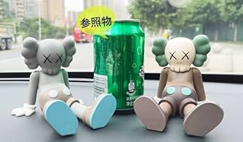 Amazon.co.jp: KAWS コンパニオン フィギュア 寛ぎ バージョン (グレー