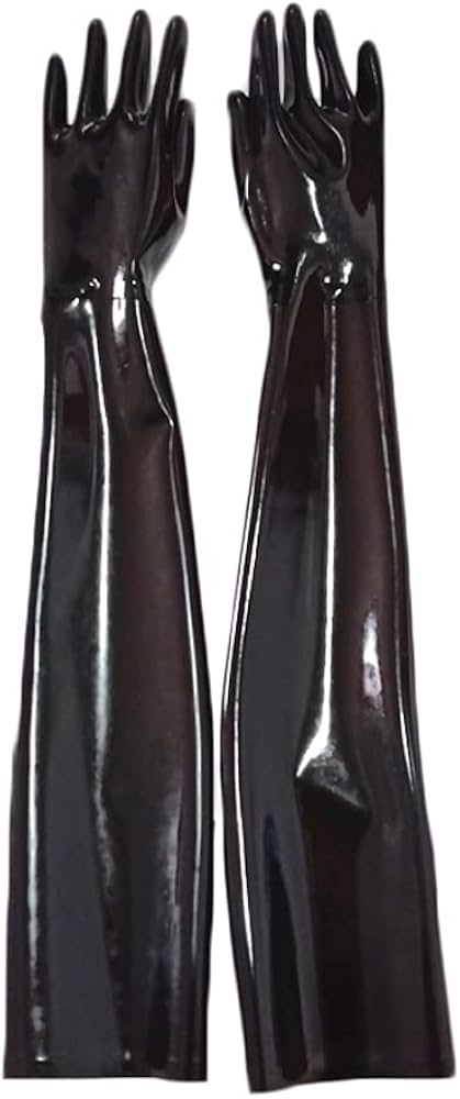 Amazon.co.jp: [UpdateClassic] ラバー 手袋 スーパーロング 60cm